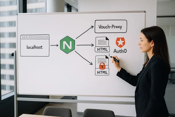 SSO for your App via Auth0 + Nginx + Docker + Vouch-Proxy